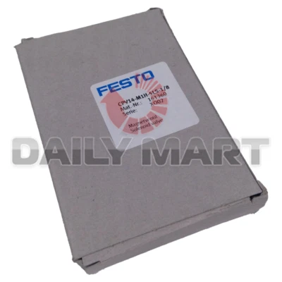 Новый в коробке электромагнитный клапан FESTO CPV14-M1H-5LS-1/8 161360 - Изображение 1 из 2