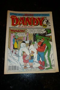 The DANDY Comic - No 2562 - Date 29/12/1990 - UK Paper Comic - Imagen 1 de 1