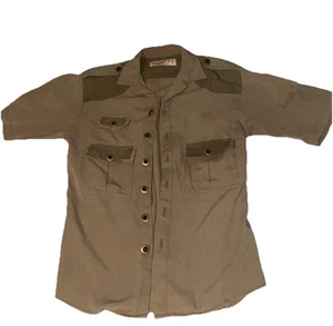 Disney Jungle Cruise Skipper Uniform Shirt 2XS Unisex - Picture 1 of 10
