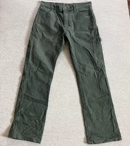 Pantalone Dickies Uomo 33x32 Verde Lavoro Utility Falegname Relaxed Fit Durevole Casual - Foto 1 di 14