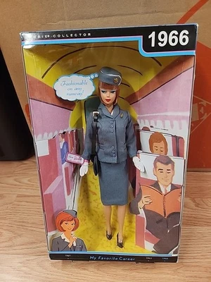 Muñeca Barbie My Favorite Race Pan Am Stewardess 1966 2009 vintage repro nueva en caja Foto 1 de 4
