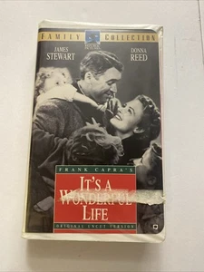 It's a Wonderful Life VHS - James Stewart - Donna Reed - Foto 1 di 4