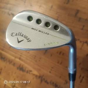 Callaway MD3 Milled Chrome 52* 10 S-Grind True Temper DG Wedge Steel Mens RH - Picture 1 of 8