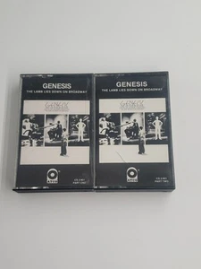 Genesis The Lamb Lies Down On Broadway Part 1 &2Cassettes VTG 1974 ATCO Bs - Picture 1 of 15
