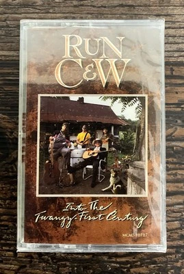 SEALED Run C & W Into The Twangy First Century 1993 Cassette Tape BERNIE LEADON - Image 1 of 4