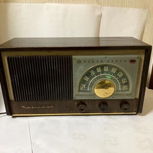 Vintage National Magic Eye Finger Tube Radio BL-265 Showa Retro Japan Tested - Picture 1 of 7