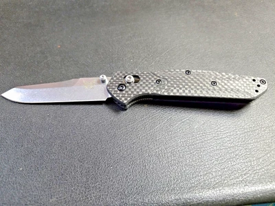 Benchmade Osborne 940-1 Folding Knife Carbon Fiber Handles S90v Foto 1 de 4
