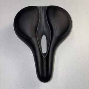 Asiento de bicicleta con resorte en relieve anatómico Planet Bike, negro - Imagen 1 de 4