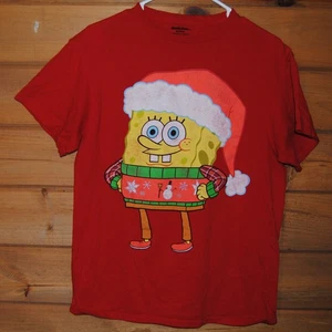T-shirt Père Noël Bob l'éponge - Taille Medium - Photo 1/4