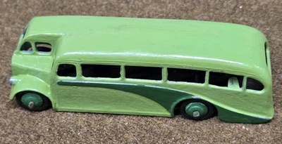 Vintage DINKY - #29E - HALF CAB BUS / Green On Green - Image 1 of 4