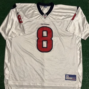 VTG Houston Texans Football Jersey David Carr #8 Reebok Size 3 XL - Picture 1 of 4