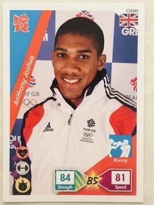 Anthony Joshua Rookie Card #096 - London Olympics 2012 Panini Adrenalyn XL - Picture 1 of 14