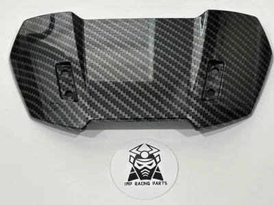 SCOOTER CARBON FIBER WINDSHIELD CHUMA TANK 200 MAXUMA CARBON ARMOR GY7 - Image 1 of 3
