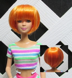 Monique Gold Doll Wig "Bubbles" Size 4/5 in Orange - Picture 1 of 2