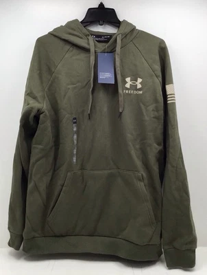 Under Armour Hombre Freedom Flag Sudadera con Capucha Verde Talla XXL NUEVO CON ETIQUETAS Foto 1 de 4