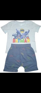 2T Batman Toddler Boy 2-Piece Set New With Tags - Picture 1 of 1