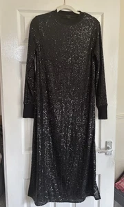 AllSaints Dress Size Small Sparkly Evening Dress - Picture 1 of 6