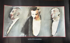 Rare Phantom of the Opera "I'm Here I'm Here" Print by Robert Heindel 34"x 22" - Picture 1 of 14