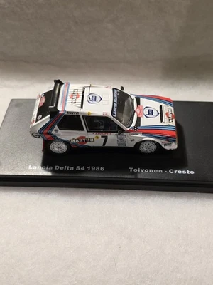 LANCIA DELTA S4 H.TOIVONEN-S.CRESTO RALLY Montecarlo 1986 1:43 - Immagine 1 di 4