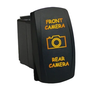 FRONT CAMERA REAR CAMERA 6B11O2 Rocker switch Laser LED amber ON-OFF-ON-on ma... - Imagen 1 de 7