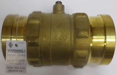 4 in Brass Ball Valve CW511L LF, No Handle - Image 1 of 4