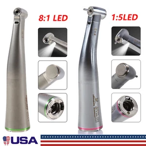 Mini cabezal eléctrico LED endo dental 8:1 contra ángulo 1:5 para NSK tipo E - Imagen 1 de 26