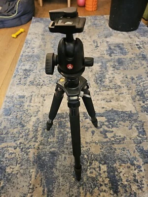 Giottos MT9240B Tripod with Manfrotto head - Image 1 of 4