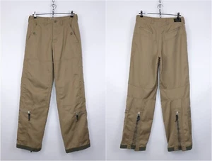 Dockers Vintage American Khakis Wide Baggy Beige Cargo Trousers Pants 31W 34L - Picture 1 of 11