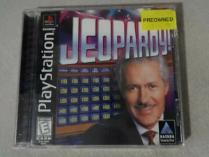Jeopardy! Sony Playstation One PS1 PSX Game Complete Free Ship - Picture 1 of 3
