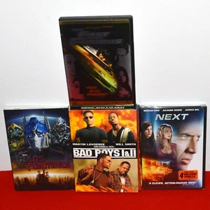 DVD Movie Lot Transformers Next Bad Boys 1 & 2 Fast & Furious Action Collector - Picture 1 of 12