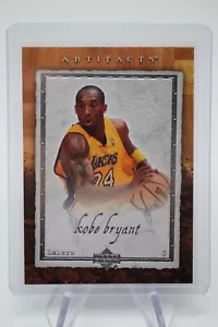 2007-08 Kobe Bryant mazo superior tarjeta de artefactos de la NBA #40 LA Los Angeles Lakers - Imagen 1 de 2