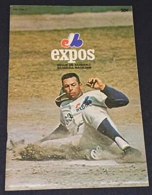 JUNE, 1971 MONTREAL EXPOS vs PHILADELPHIA PHILLIES JARRY PARK PROGRAM Vol 3 No 2 - Image 1 of 4