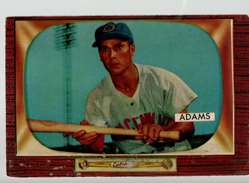 1955 Bowman #118 Bobby Adams Good - Image 1 of 1