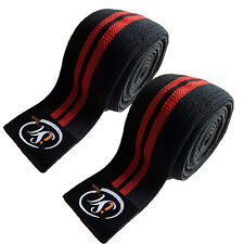 ISH Power Lifting Knee Wraps Weight Lifting Exercise Fitness Workout Training 