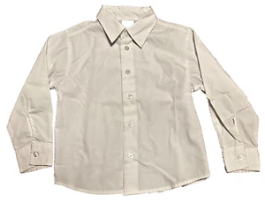 Nautica Boys Long Sleeve Dress Shirt 6 Regular Suit Cotton Blend Collar - Picture 1 of 2
