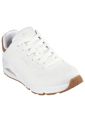 Skechers Street Uno - Suited On Air Sneakers Da Uomo 183004 WHT Bianco - Immagine 1 di 4