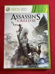 Assassin’s Creed 3 Xbox 360 CIB completo con manual y juego de 2 discos - Imagen 1 de 6
