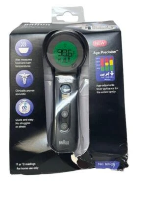 Termómetro Braun No Touch 3 en 1 - Precisión para todas las edades, guía de fiebre codificada por colores Foto 1 de 4