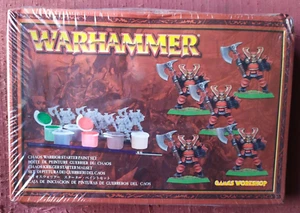 WARHAMMER GUERRIERI DEL CAOS - SET DI PITTURA GAMES WORKSHOP SIGILLATO! - Foto 1 di 3