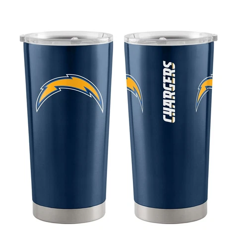 Los Angeles Chargers Ultra Navy 20oz Travel Tumbler NFL Cover