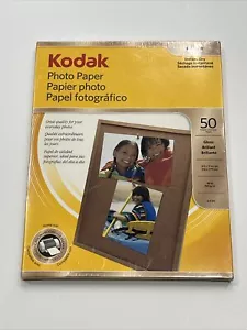 Kodak 50 Sheets Gloss Brilliant (8.5" x 11") Photo Paper 121 3719 Sealed NEW - Picture 1 of 4