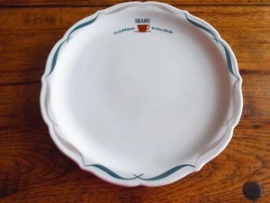 Vintage Syracuse China Restaurant Ware Advertising Plate Sears Coffee House - Picture 1 of 6