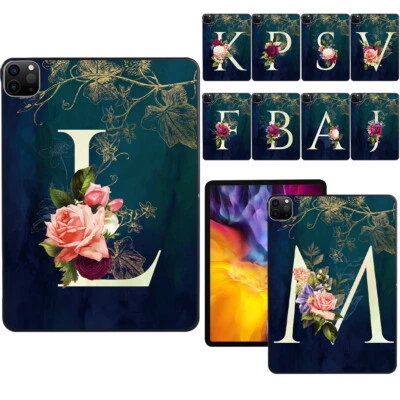 Initial Shell Tablet Cover Case For Apple iPad 23456789/Mini 12345 +Pen UK Stock - Image 1 of 4