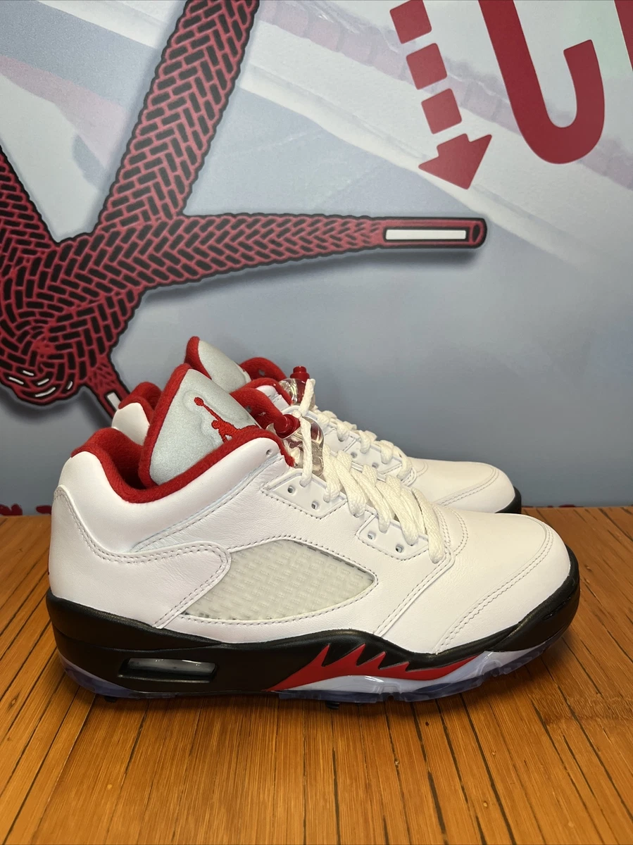 Jordan 5 Golf Low Fire Red for Sale | Authenticity Guaranteed | eBay