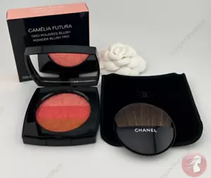 Chanel Camelia Futura Trio Powder Blush Spring 2025 limited-edition - Picture 1 of 7