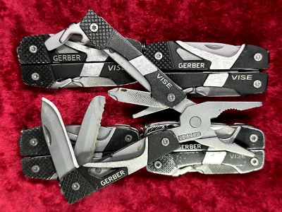 Tornillo Gerber Negro Mango Aluminio Mini Multi-Alicate 7 Herramientas Selección Aleatoria Usado (126) Foto 1 de 4