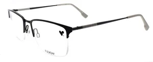 Monturas de gafas Flexon E1130 002 para hombre media montura negras 55-20-145 titanio flexible - Imagen 1 de 3