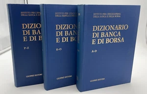 Dizionario di Banca e di borsa Giuffrè editore 1979 3 volumi - Picture 1 of 2