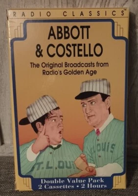 Abbott And Costello Radio Classics Double Cassettes RARE 1977 - Image 1 of 4