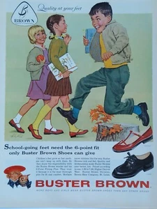 1958 vintage buster Brown Prince ad. Quality at your feet - Picture 1 of 1
